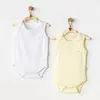 Andy Wawa Atlet Body 2li Jacquard Basic Sarı - Beyaz
