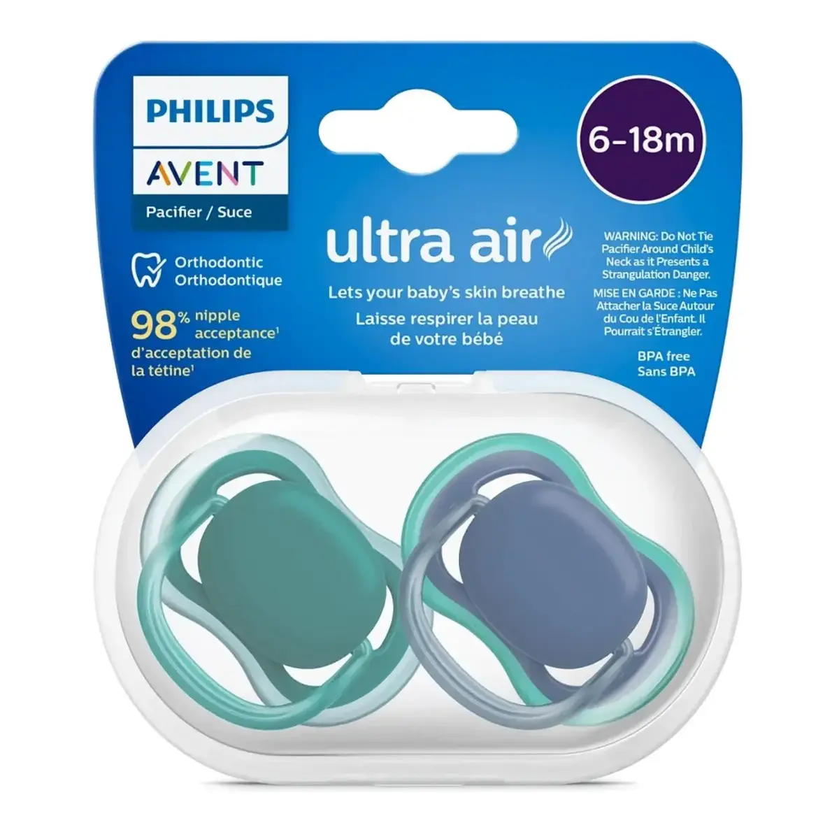 Philips Avent SCF085/31 Ultra Air Emzik 2li 6-18 Ay