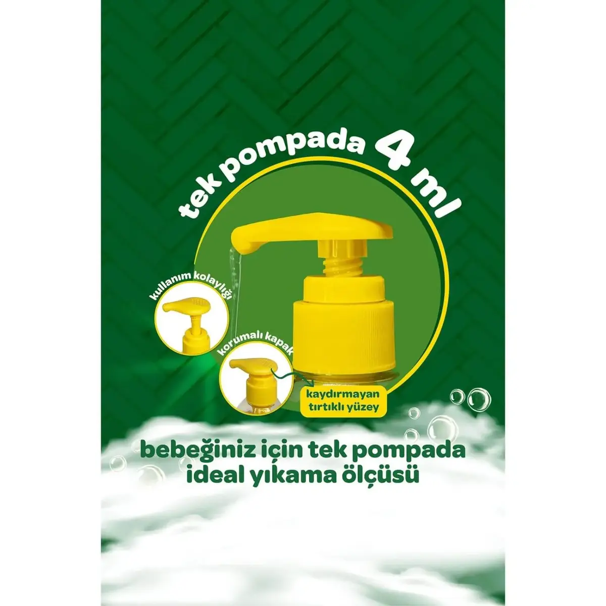 Dalin Nem Koruma Saç ve Vücut Bebek Şampuanı 700 ml