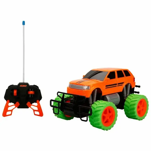 Uzaktan Kumandalı Neon Jumbo Wheels USB Şarjlı Araba 26 cm 1:18 