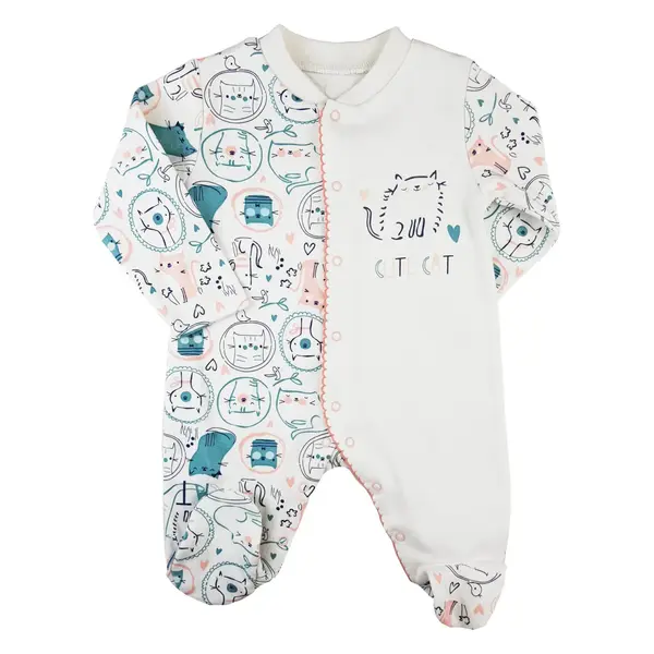 Luggi Baby Tulum Önden Çıtlı Cat