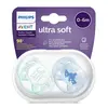Philips Avent SCF222/01 Ultra Soft Silikon Emzik 0-6 Ay Erkek