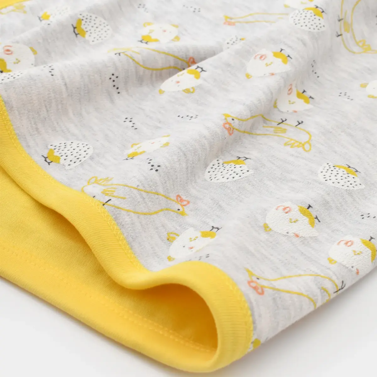 Bibaby Battaniye Chick And Chick Sarı - Kar Melanj