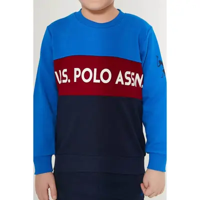 U.S. Polo Eşofman Takımı Cobalt