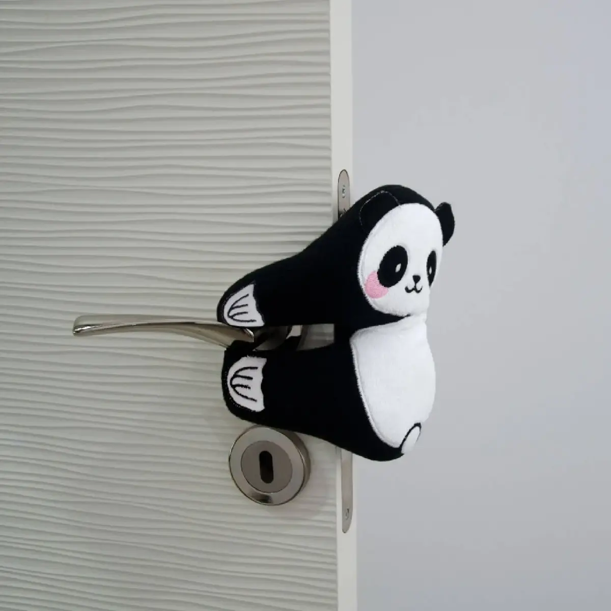 Sevi Bebe Sevimli Kapı Durdurucu Siyah Panda