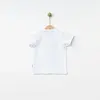 Winimo T-Shirt Surf Baskılı Beyaz