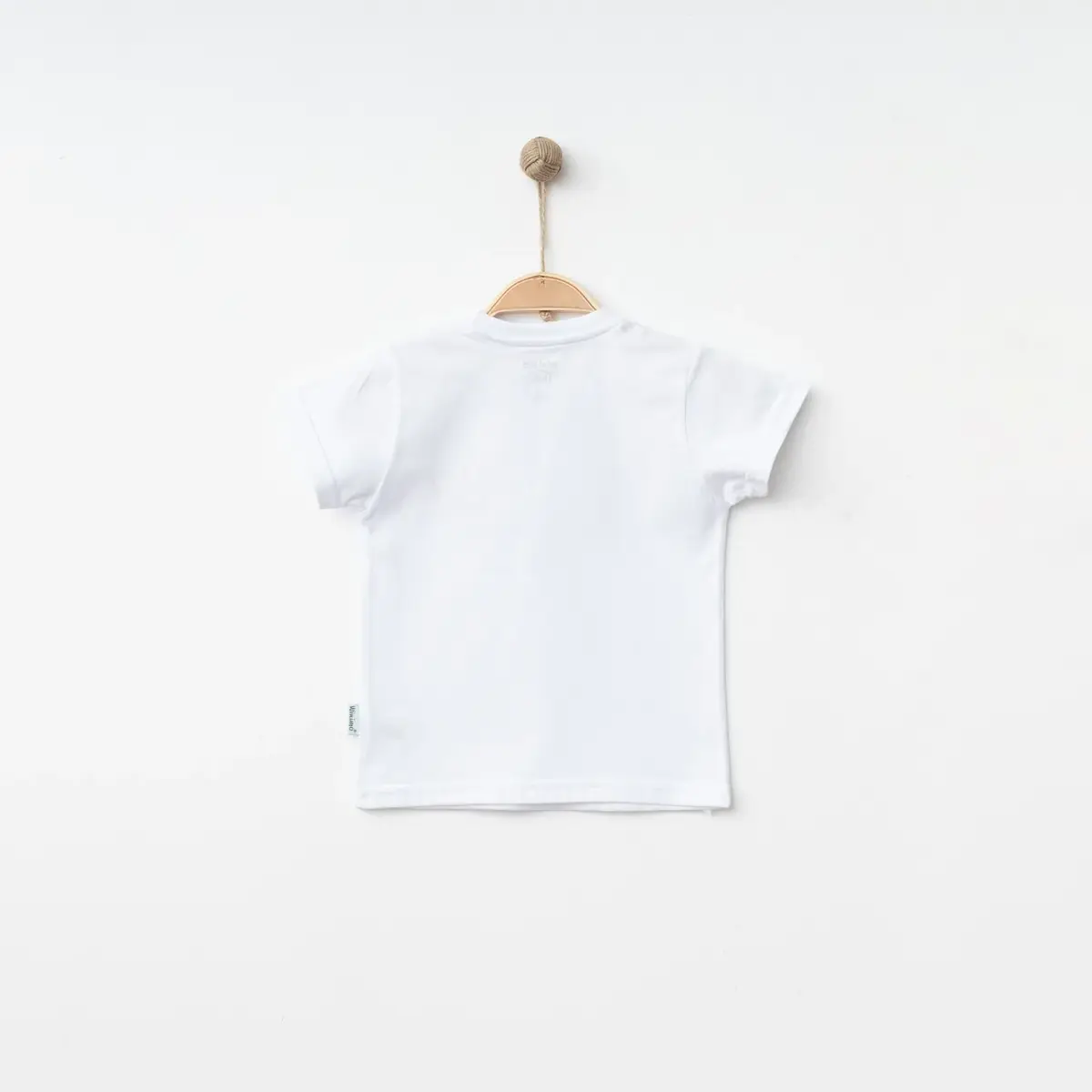 Winimo T-Shirt Surf Baskılı Beyaz