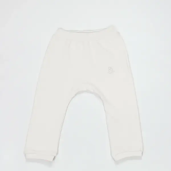 Bistyle Pantolon Patiksiz Natural Basic Style Ekru