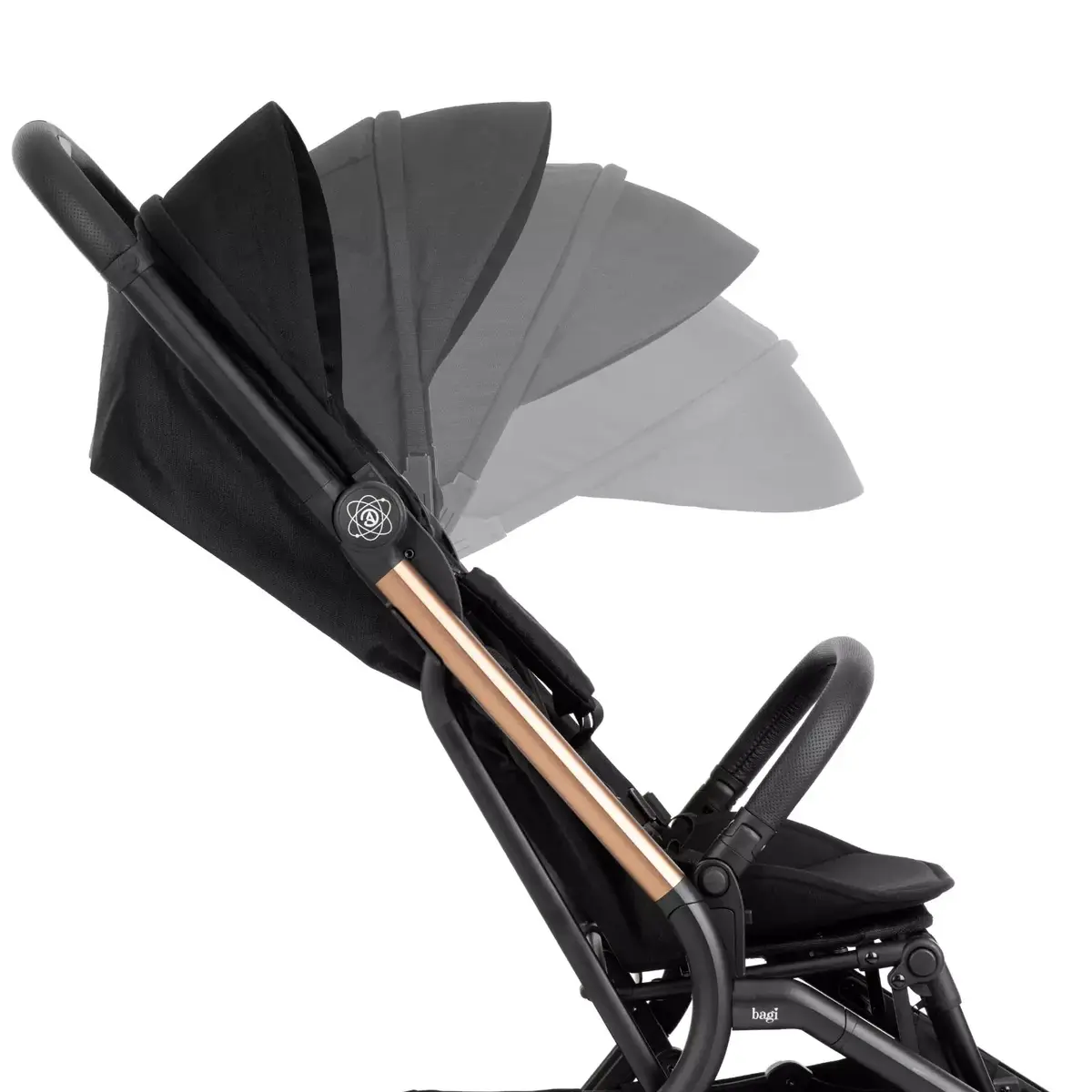 Bagi Atom Bebek Arabası Black Gold