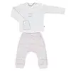 Bibaby Organik 2li Takım Lady Animals Ekru - Pembe
