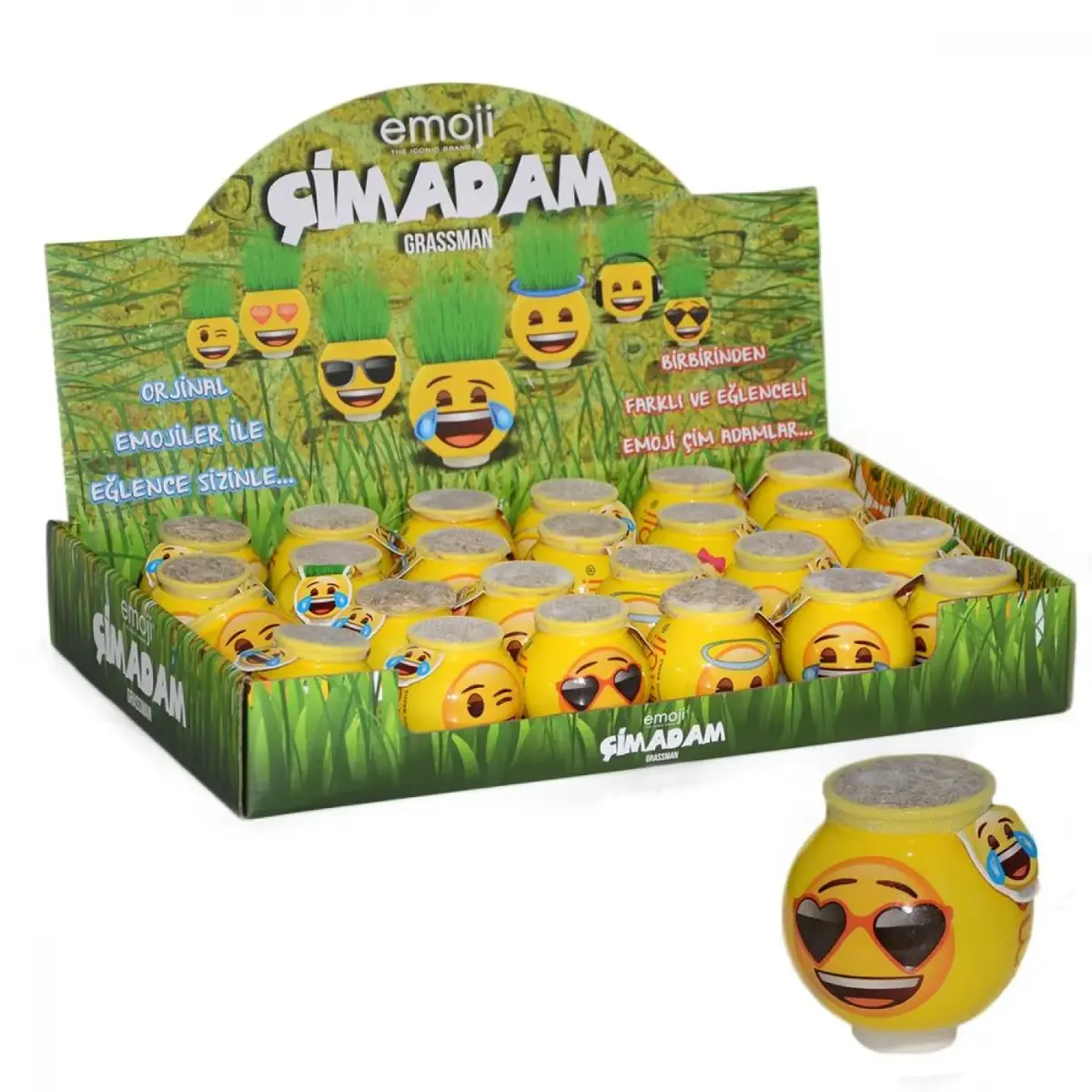 Emoji Çim Adam