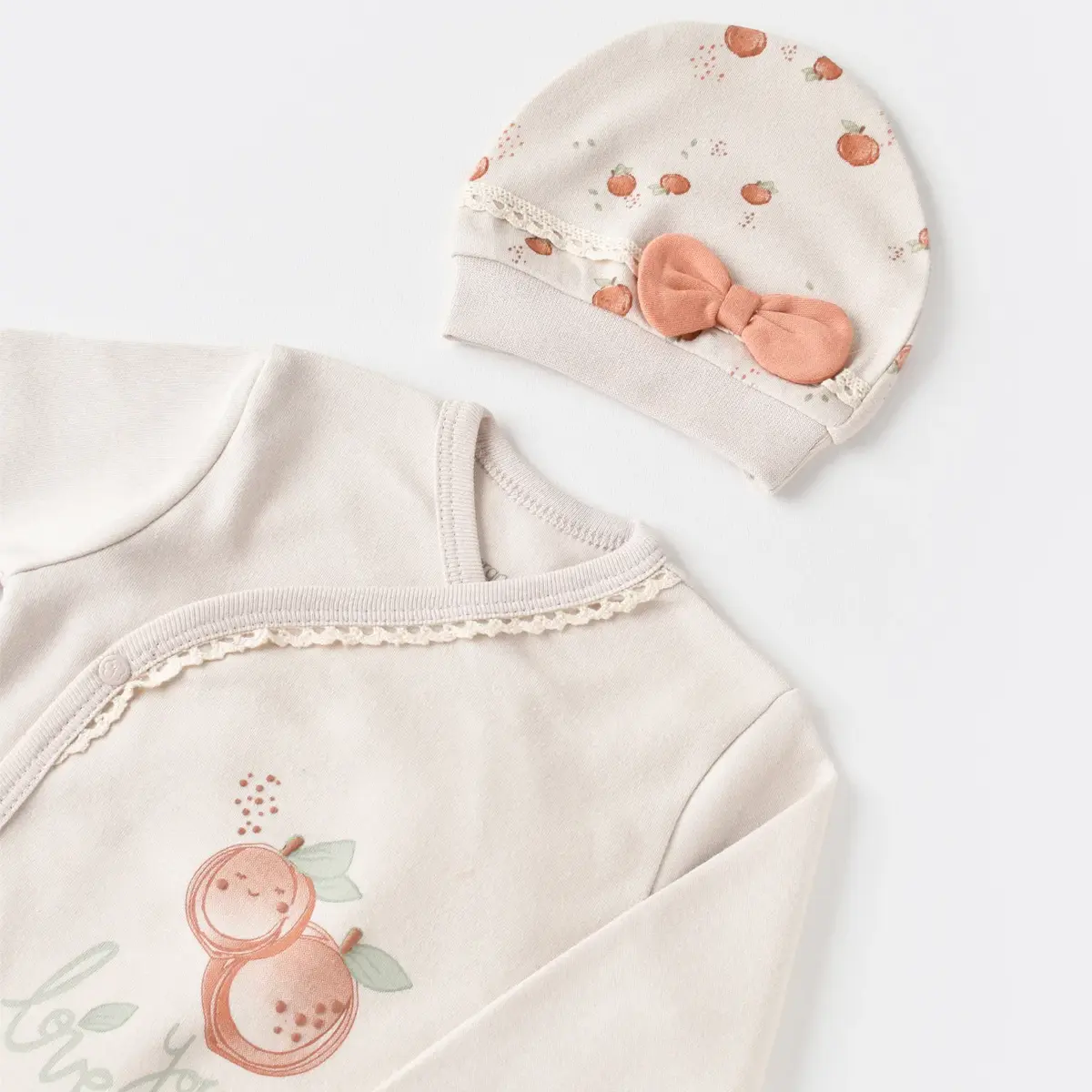 Bibaby Organik Hastane Çıkışı 5li Summer Fruit Light Cream Caramel