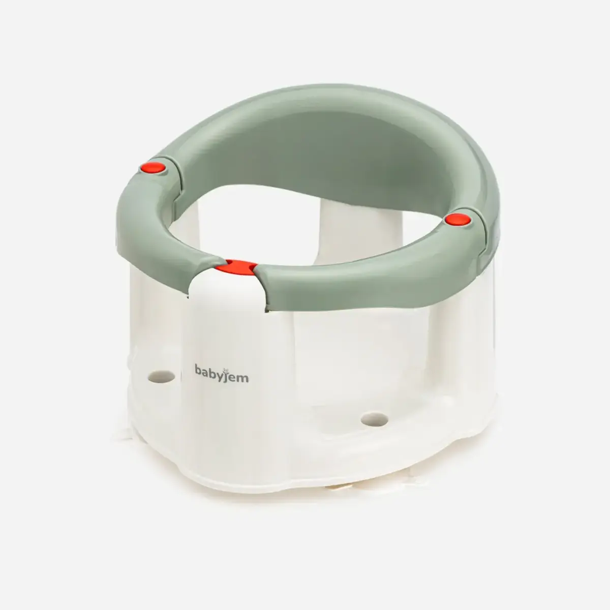 Babyjem Önden Açılır Bebek Banyo&Mama Oturağı Soft Yeşil