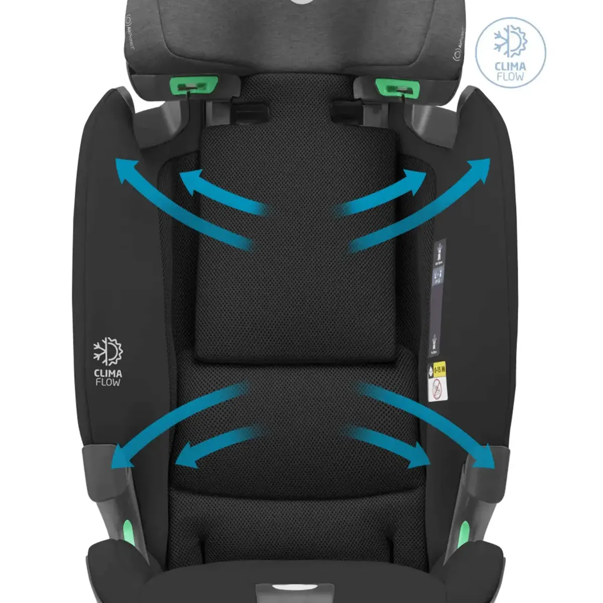 Maxi Cosi Titan Pro I-Size Isofixli Oto Koltuğu 9-36 Kg Authentic Black