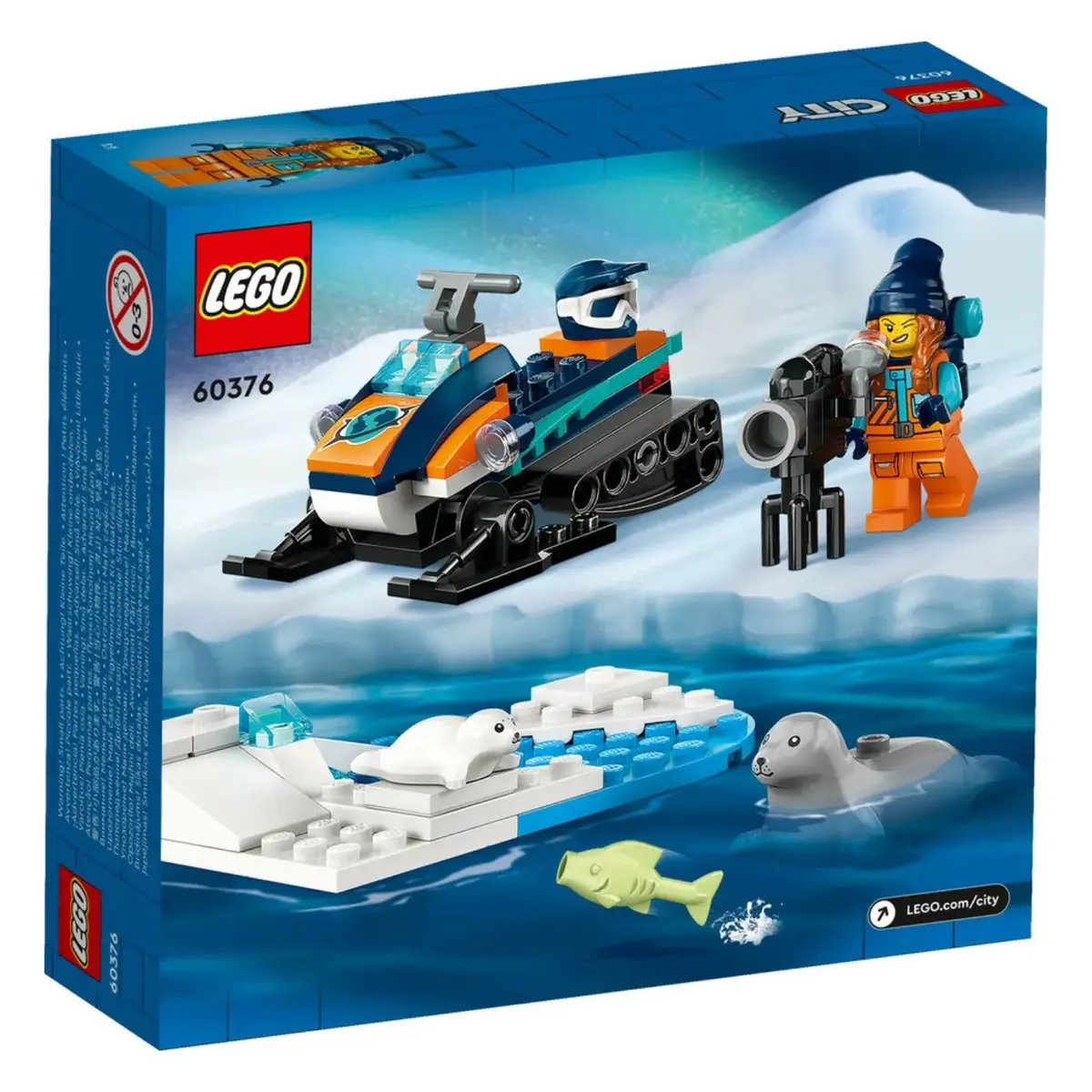 LEGO City Kutup Kâşifi Motorlu Kızağı 60376