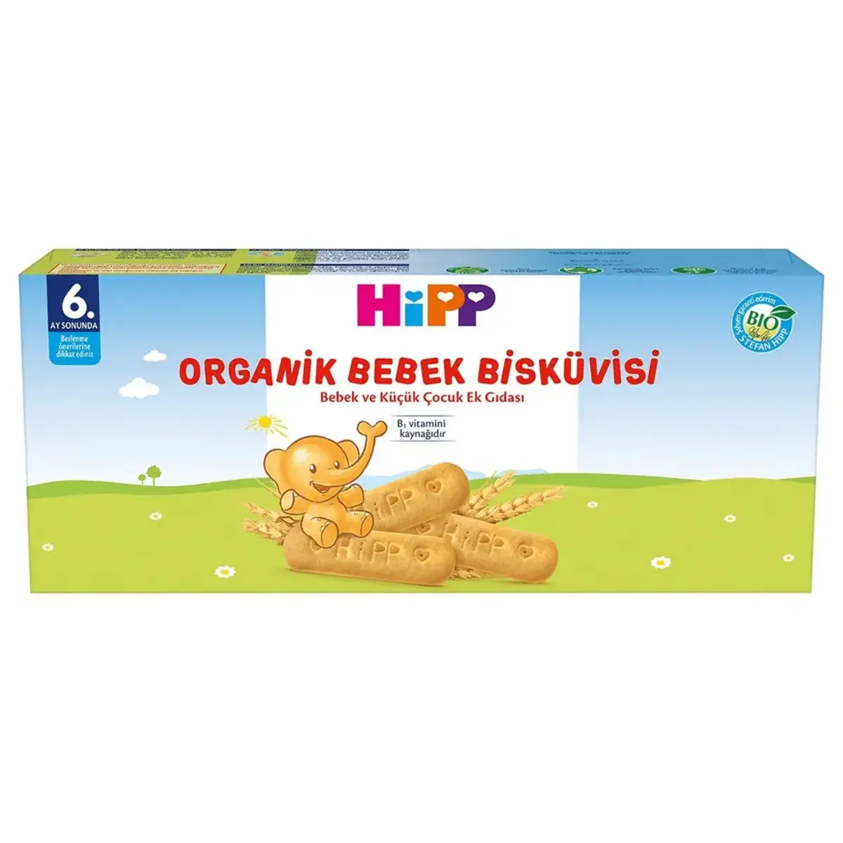 Hipp Organik Bebek Bisküvisi 180 gr x3
