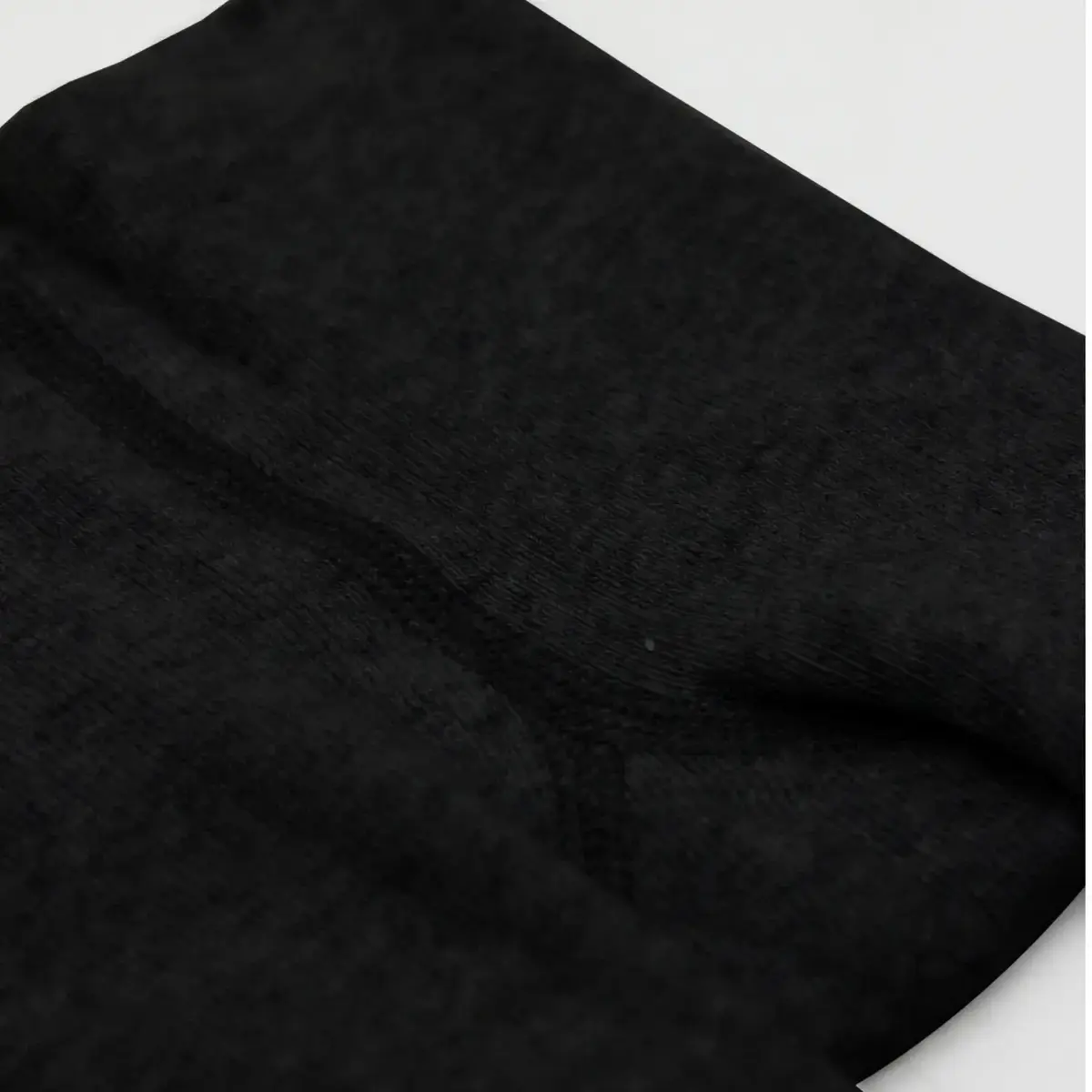 Bistyle Organik Çorap Külotlu Kaymaz Havlu  Siyah