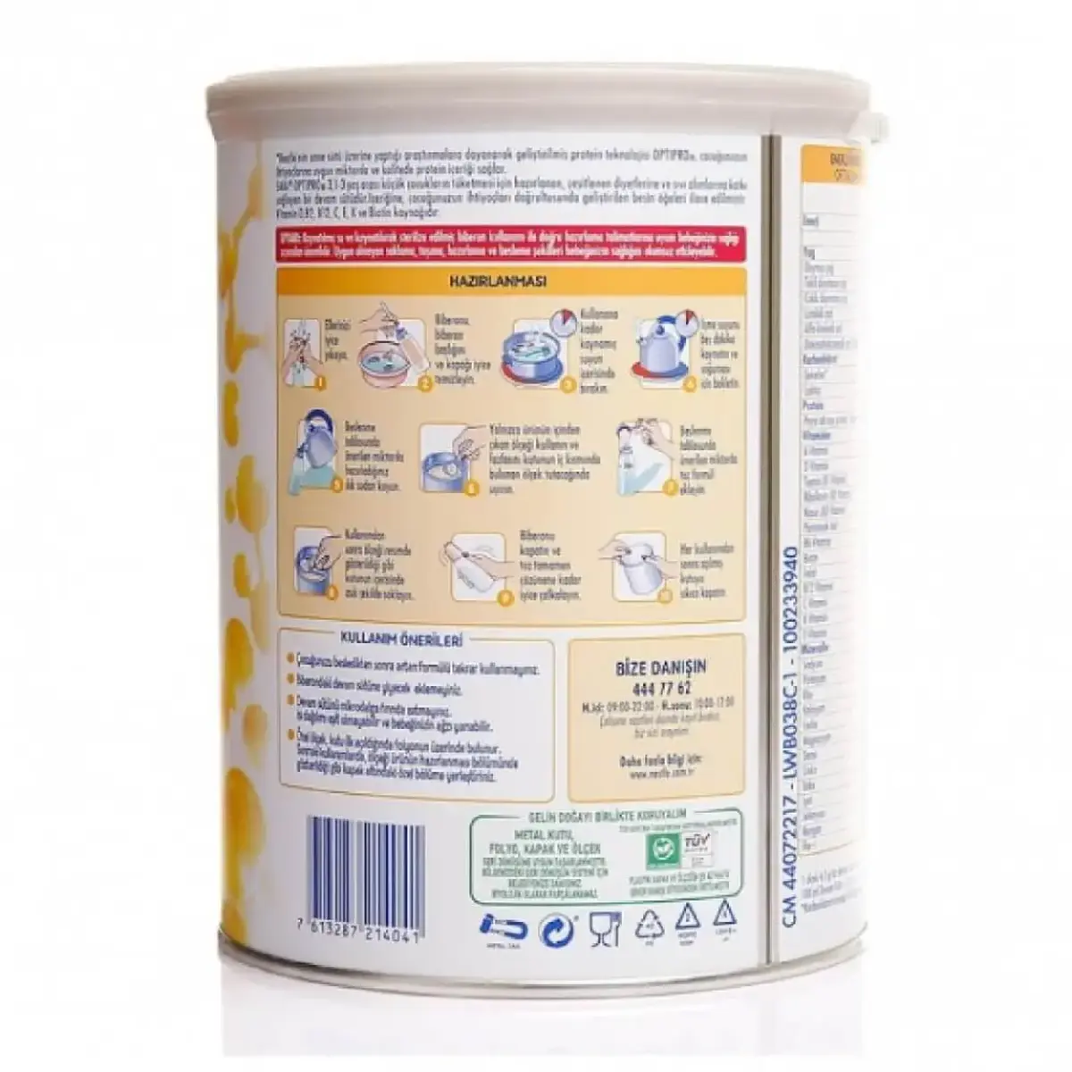 Sma OptiPro Probiyotik 3 Devam Sütü 800 gr 1-3 Yaş