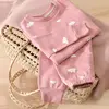 Bibaby Pijama Takımı Cute Cloudy Pembe