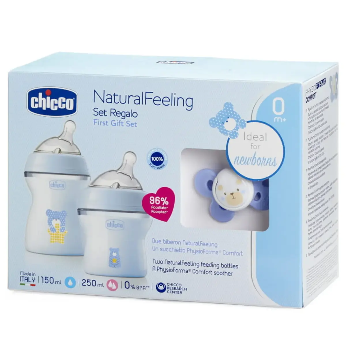 Chicco Natural Feeling Hediye Seti Erkek