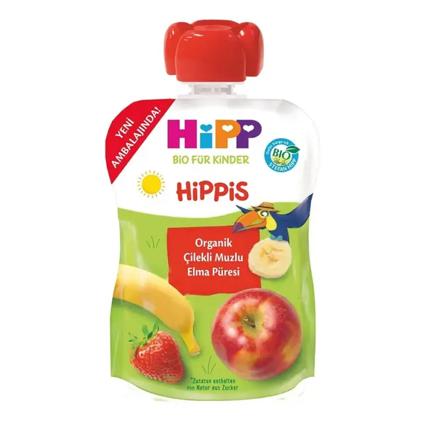 Hipp Organik Muzlu Elmalı Armut Püresi 100 gr