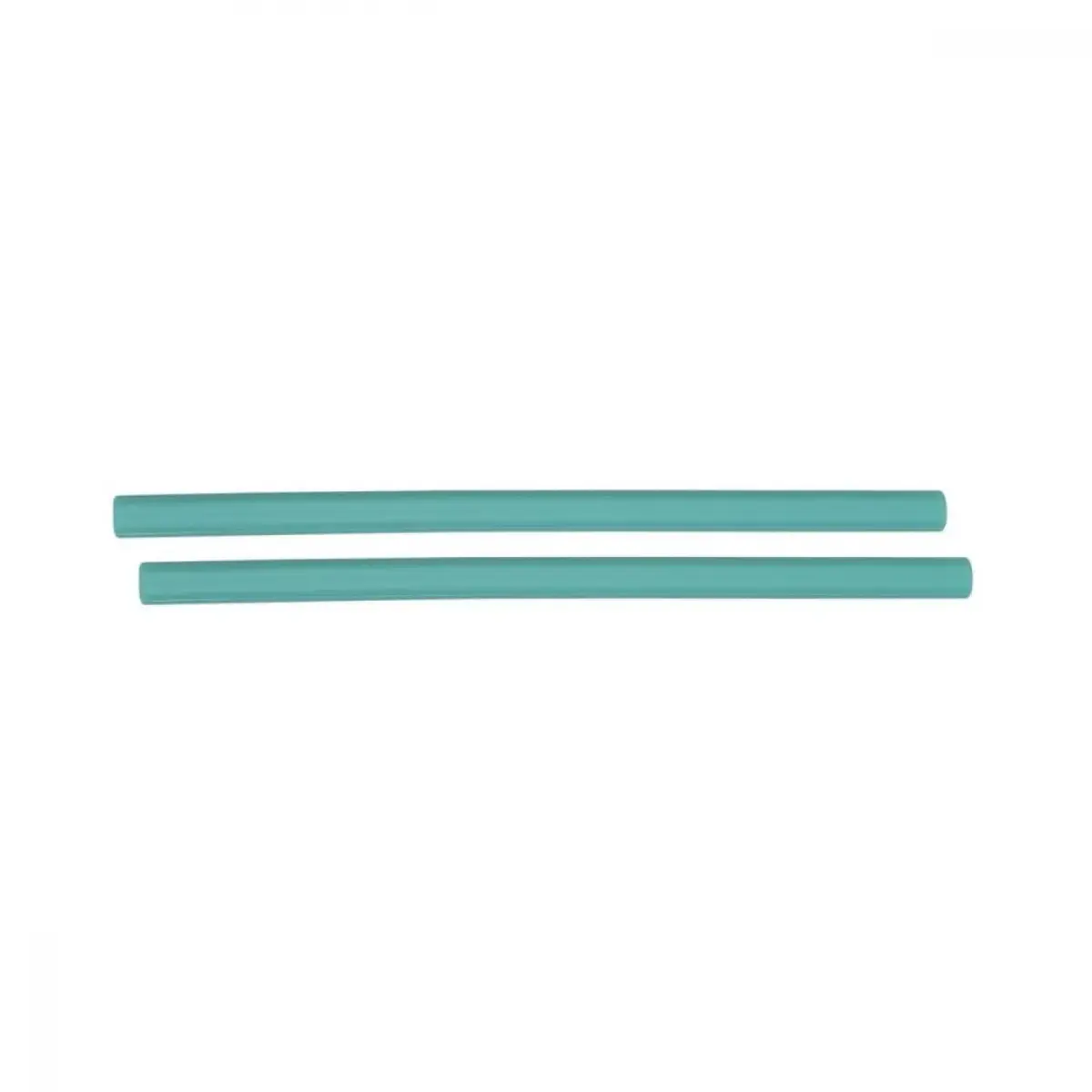 OiOi Temizleme Fırçalı Silikon Pipet 2li 6+ Ay Aqua Green