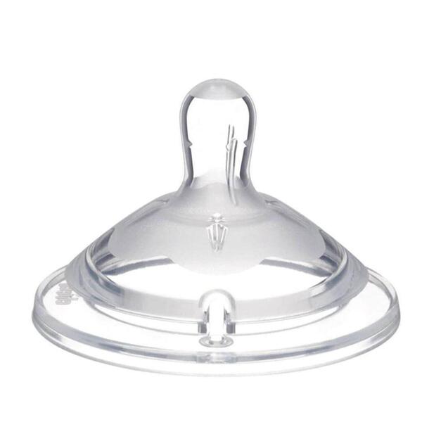 Chicco Natural Feeling Silikon Biberon Emziği 2li 6+ Ay Hızlı Akış