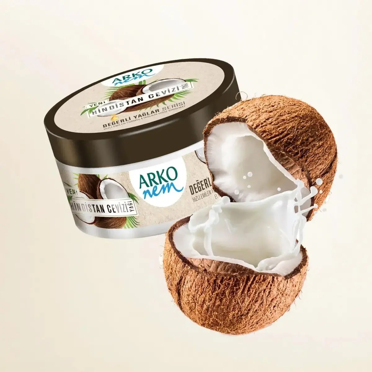 Arko Nem Krem Değerli Yağlar H.Cevizi 250 ml