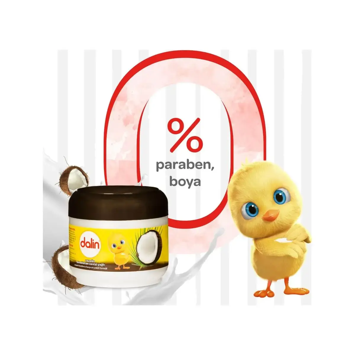 Dalin Hindistan Cevizli Bebek Vazelini 100 ml