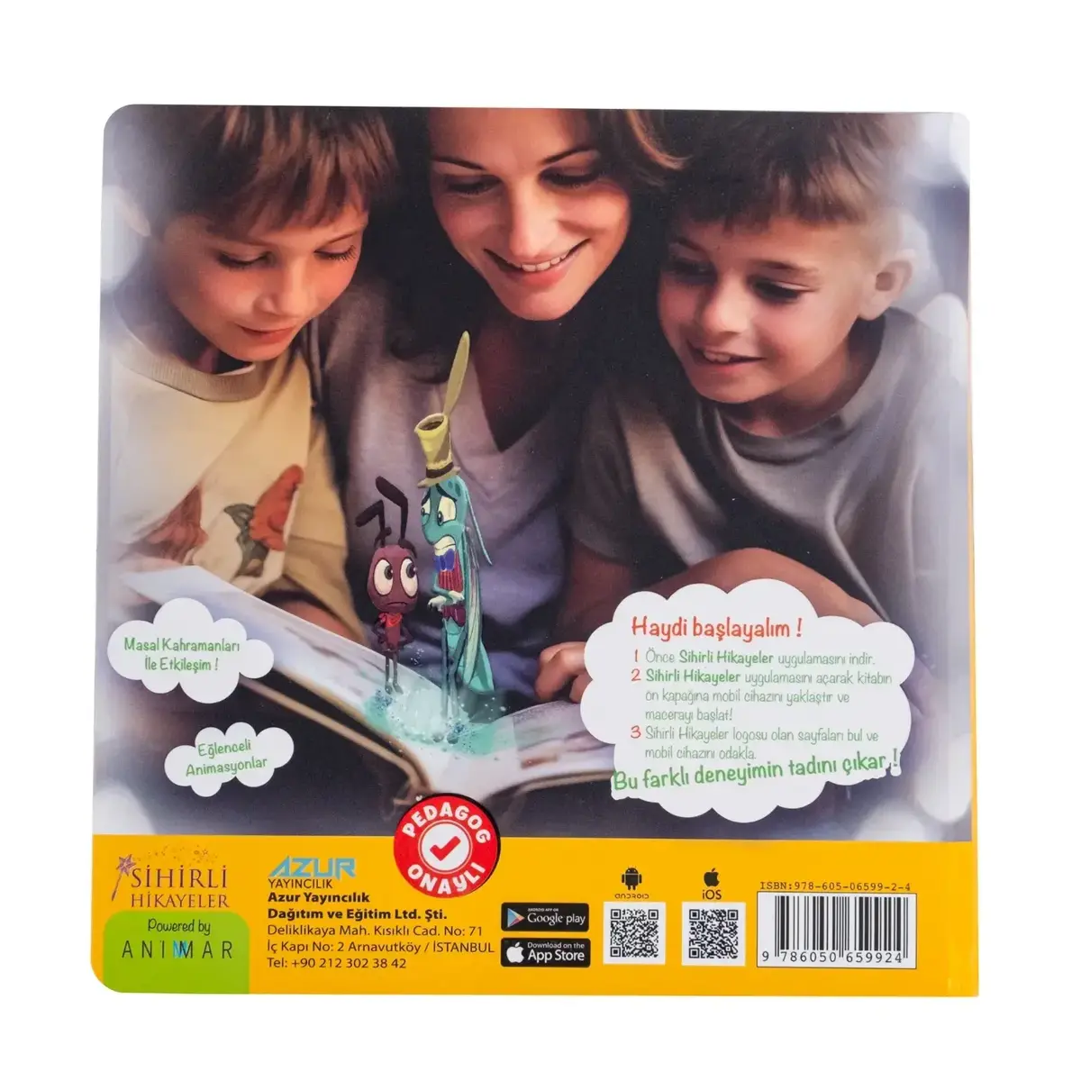 Bee Smart Agustos Böcegi Ve Karınca Çocuk Kitabı