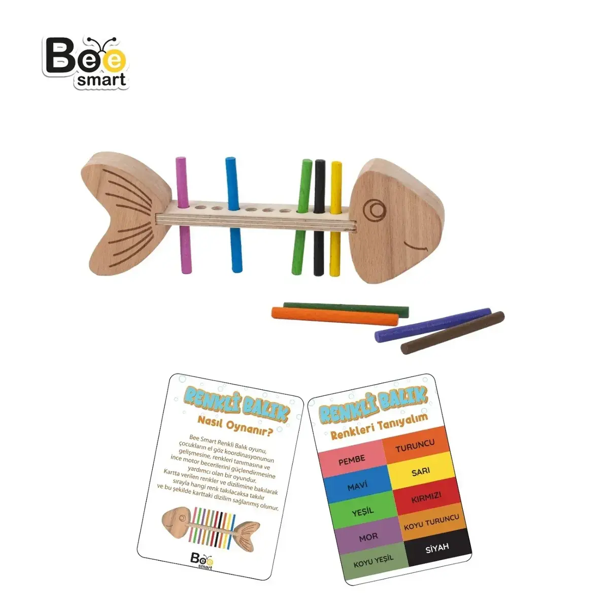 Bee Smart Renkli Balık