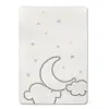 Funna Baby Bebek Odası Halısı Luna Chic 100x150 cm Beyaz