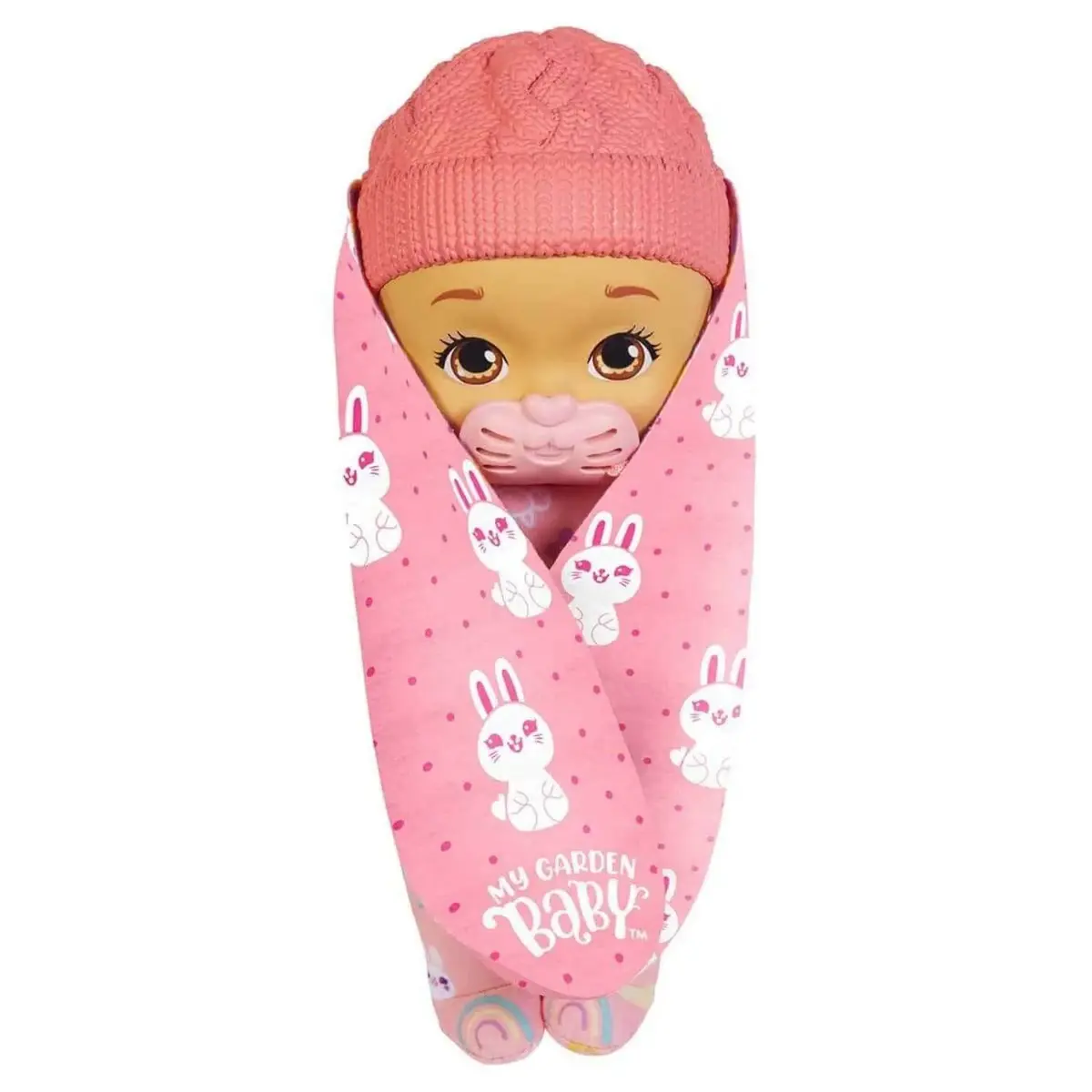 My Garden Baby İlk Tavşan Bebeğim Pembe Bereli Bebek