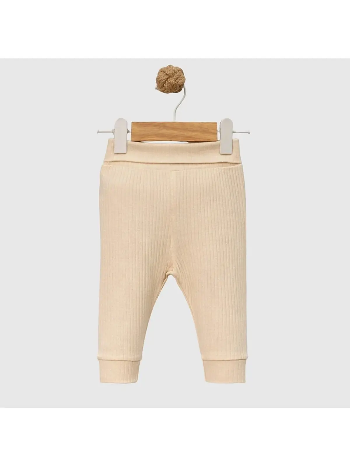 Angeltouch Pantolon Patiksiz Raporlu 3'lü Set Kız Erkek Unisex Bebek 3-6 Ay