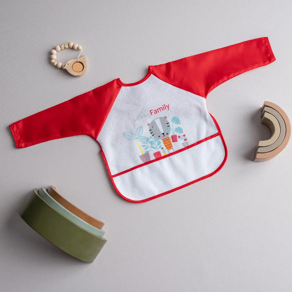 Pierre Cardin Mama Önlüğü Kırmzı Pierre Cardin Mama Önlüğü Kırmzı