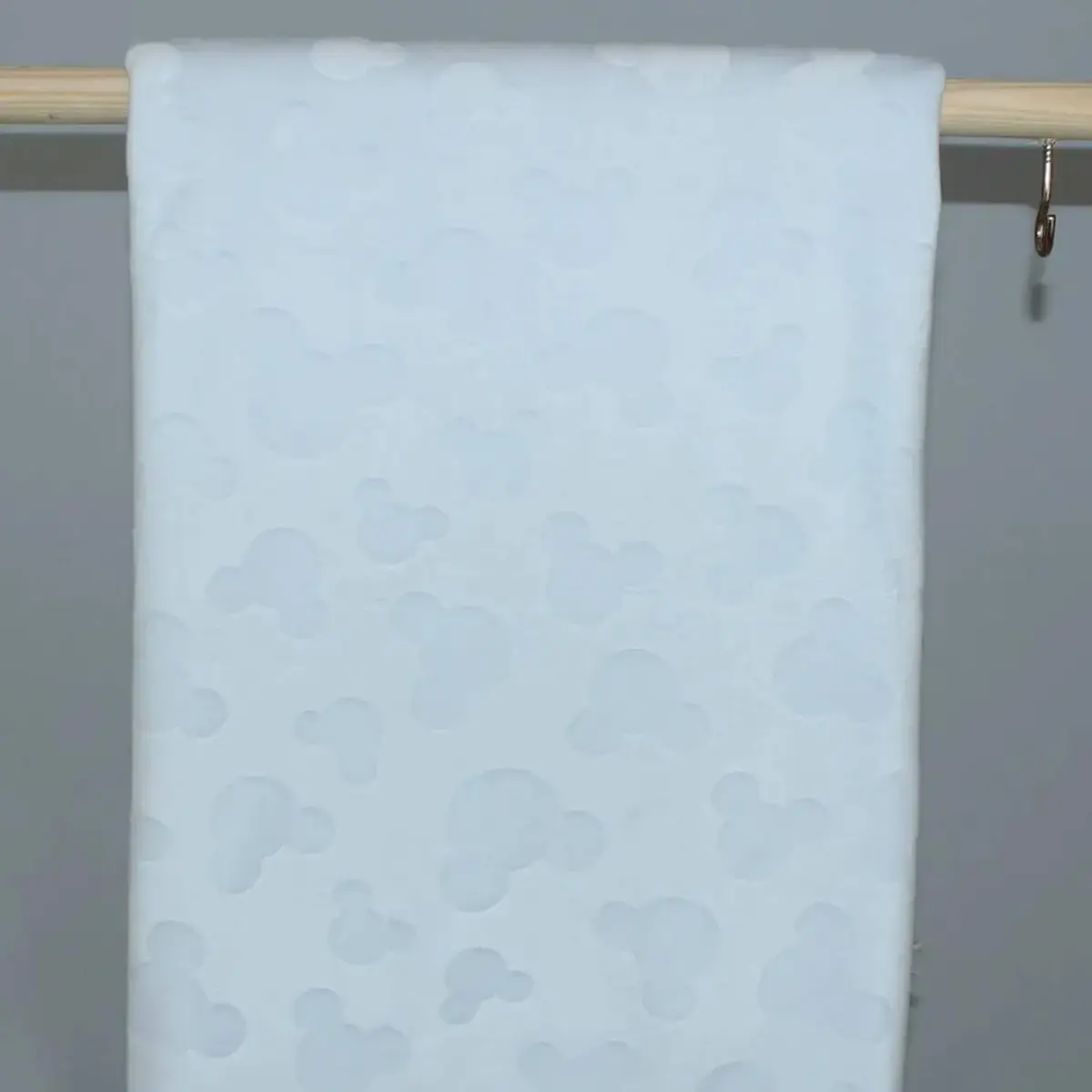 Bibaby Battaniye Jakarlı Ayılı Fluffy Mavi