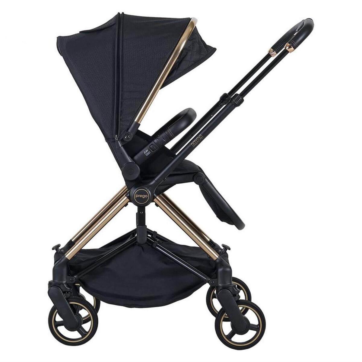 Prego 2066 Mios Travel Sistem Bebek Arabası Siyah