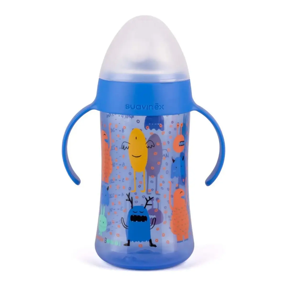 Suavinex Kulplu Bardak 270 ml 4+ Ay Booo Mavi