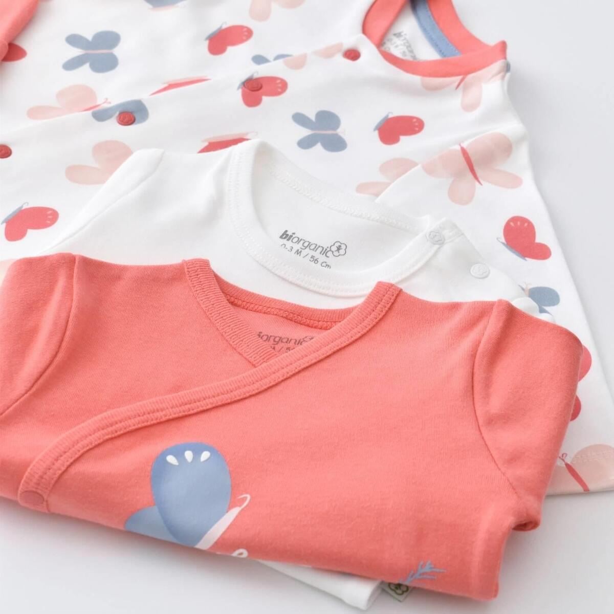 Bibaby Organik Hastane Çıkışı 10lu Wild Flowers Spring Blue