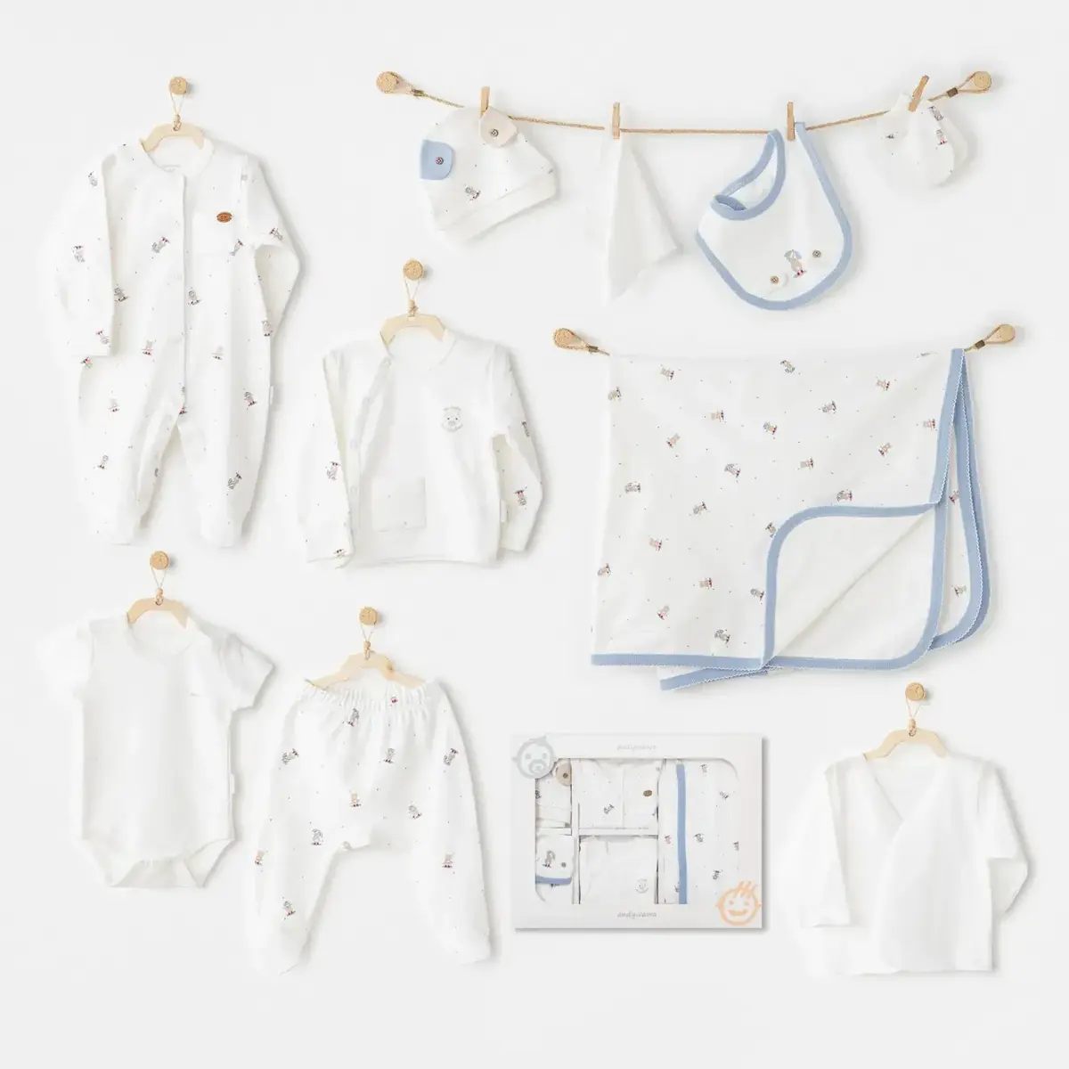 Andy Wawa Hastane Çıkışı 10lu Rainbow Ekru