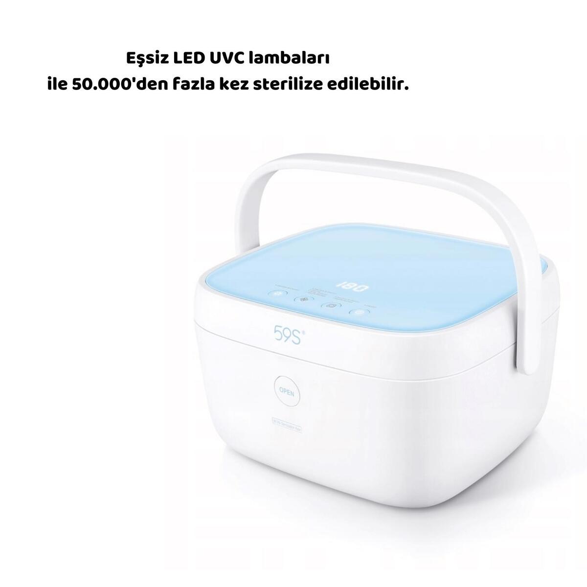 59S T5 Ultraviyole-C LED Çok Fonksiyonlu Sterilizasyon Cihazı