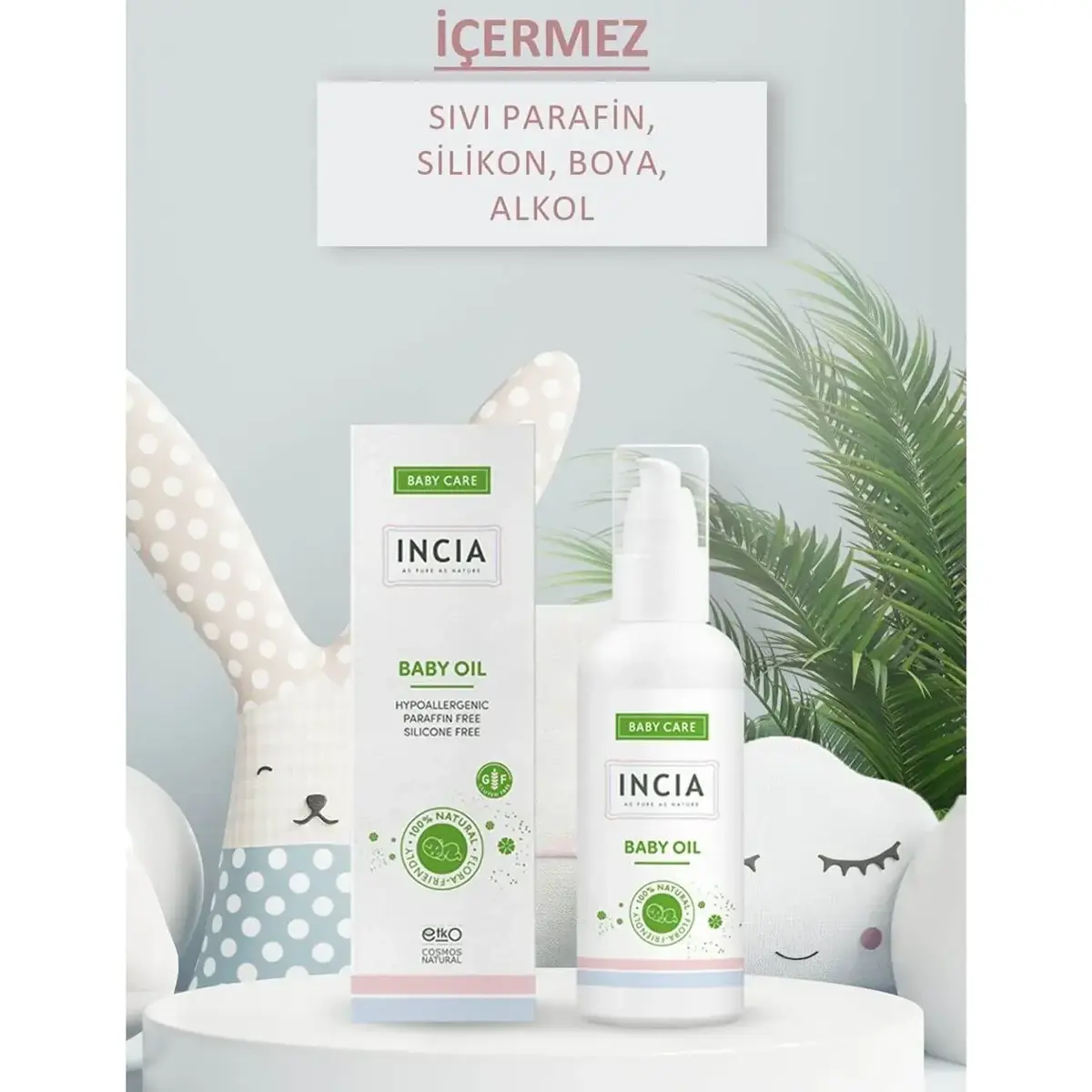Incia Doğal Bebek Yağı 110 ml