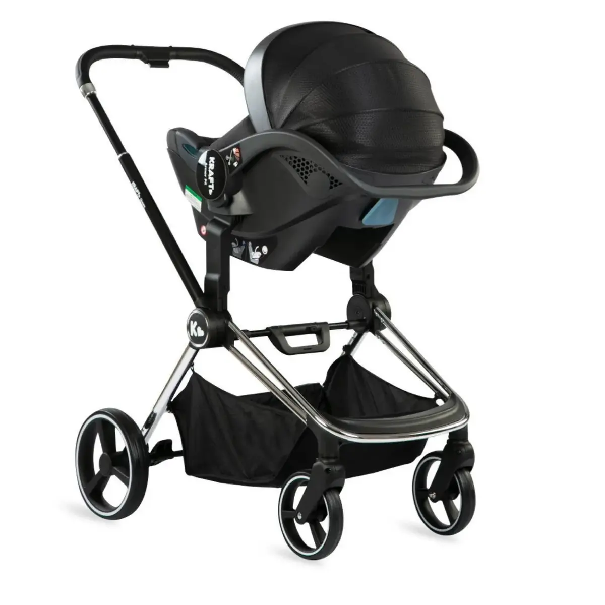 Kraft Quenn Travel Sistem Bebek Arabası Green