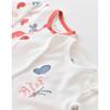 Bibaby Organik Tulum Takımı Tüllü Wild Flowers Coral