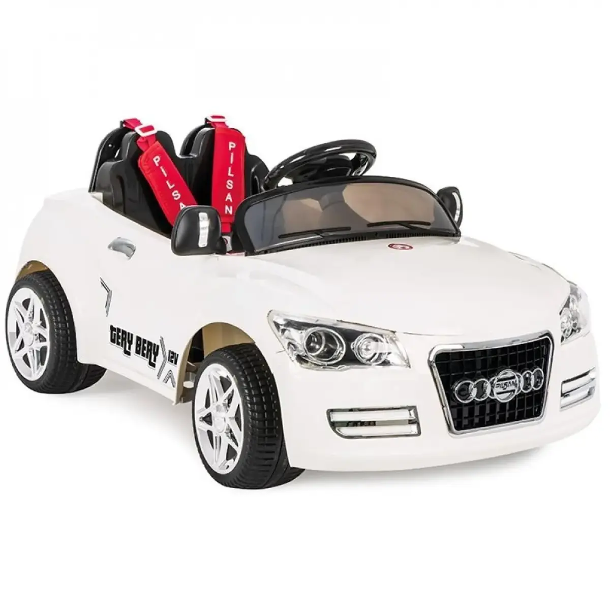 Pilsan Tery Bery 12V Akülü Araba Beyaz Pilsan Tery Bery 12V Akülü Araba Beyaz