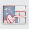 Bibaby Organik Bebek Bornoz Takımı Wild Flowers Coral