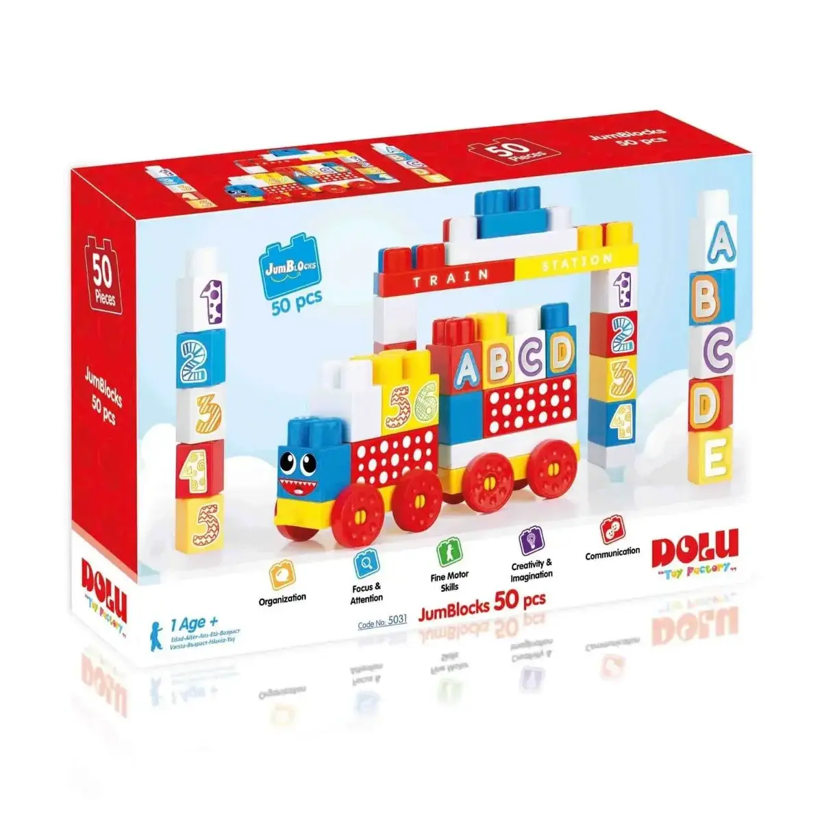 Dolu Kutuda Mega Blok 50 Parça