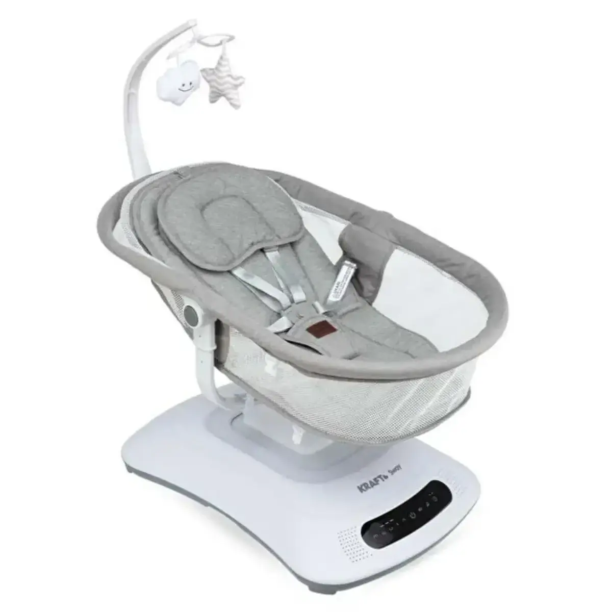 Kraft Sway Portbebeli Elektrikli Salıncak Grey