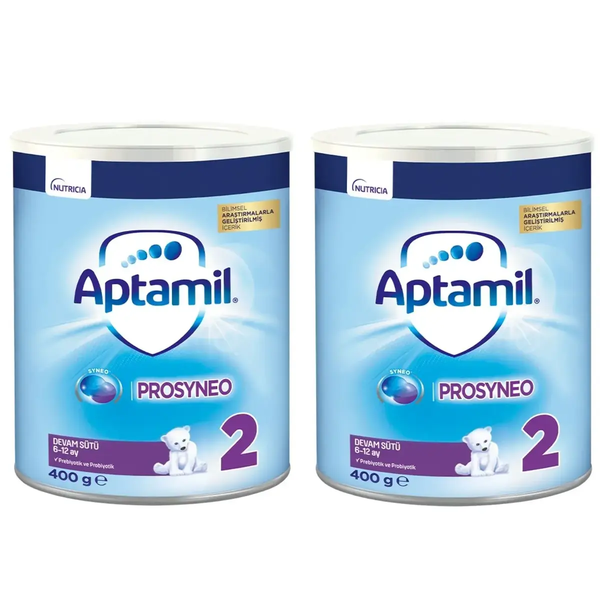 Aptamil Prosyneo 2 Devam Sütü 2x400 gr Megasize 6-12 Ay
