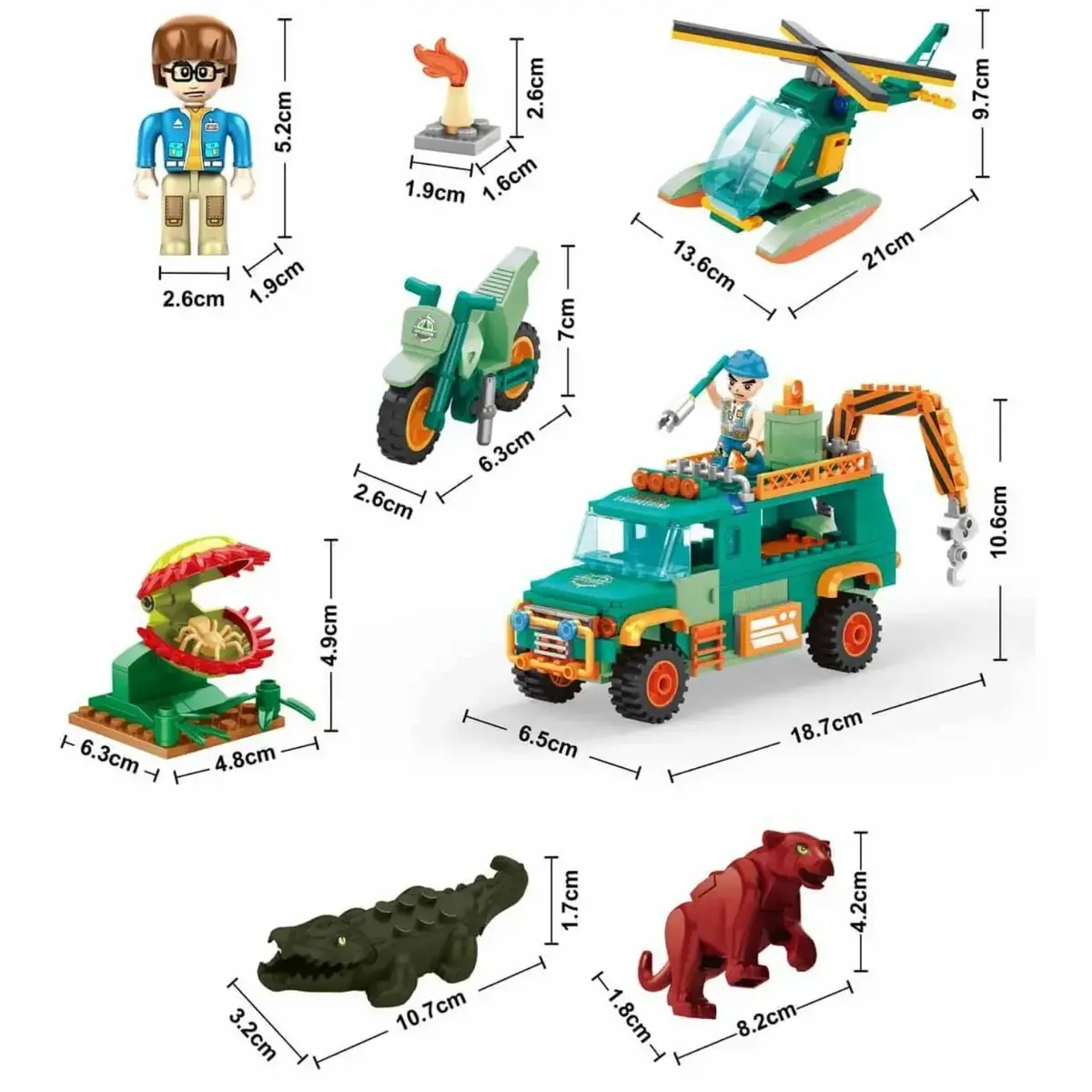 BLX Jungle Orman Macerası Oyun Seti 29608